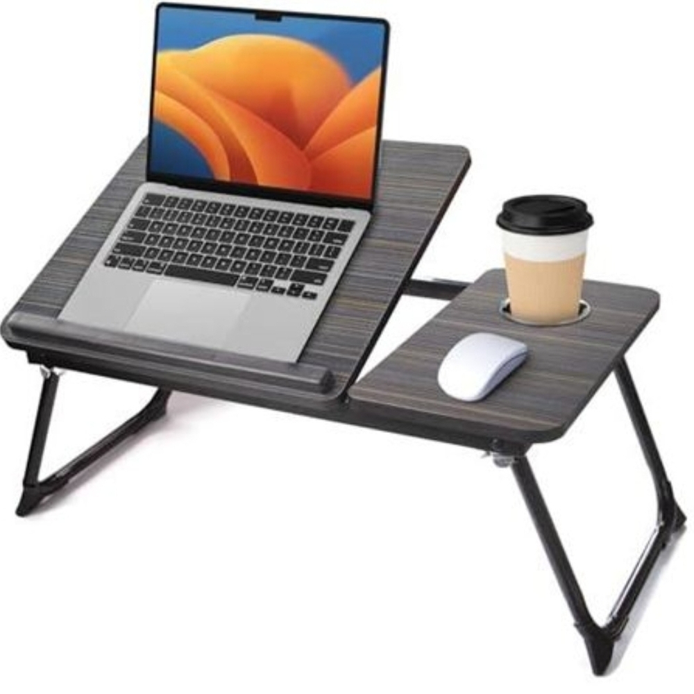 Portable Laptop Desk with Cup Holder